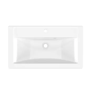 Раковина Paola Mario 800 белая глянцевая