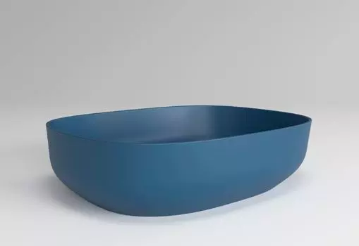 Раковина Plumberia Selection Veloma Oval BDT синяя
