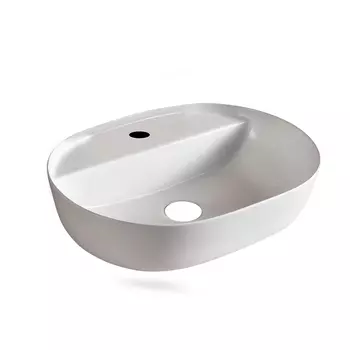 Раковина Point Виктория PN43066 белая накладная