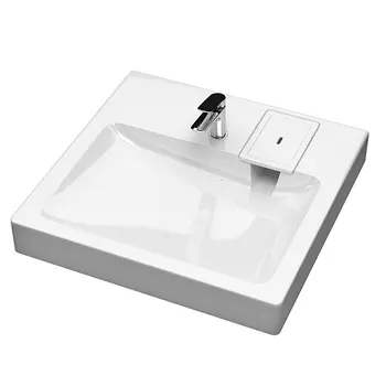 Раковина Reflexion Kappa 60х60 см над стиральной машиной