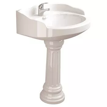 Раковина с пьедесталом Sanitana Grecia 65