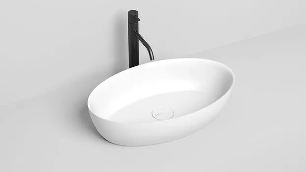 Раковина Salini Alda 110621MRH S-Stone белая матовая