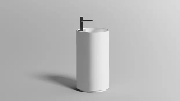 Раковина Salini Armonia 130124M белая матовая