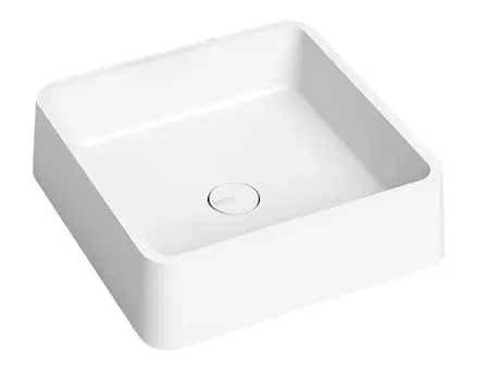 Раковина Salini Gloria 02 1102202M 41.5 накладная, белый матовый