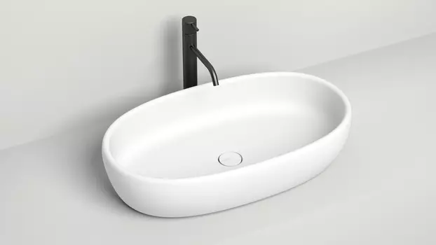 Раковина Salini Luce 110721M белая матовая