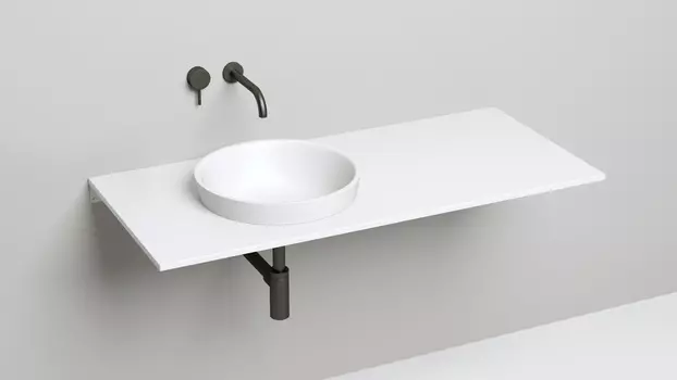 Раковина Salini Marea 03 1802203M D41,5 белый матовый