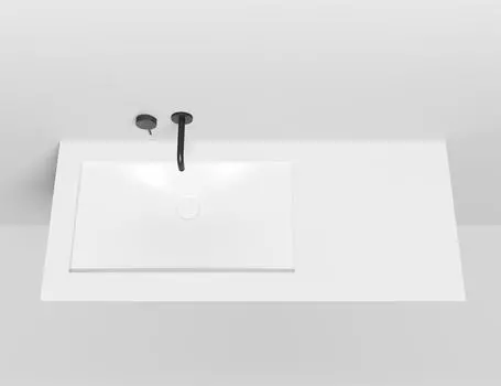 Раковина Salini Marea 13 белая матовая