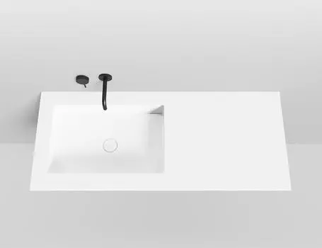 Раковина Salini Marea 14 белая матовая