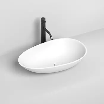 Раковина Salini Paola 1101101G наклданая 58х34,5 см белая глянцевая