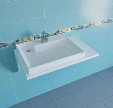 Раковина СанТа Юпитер 90x50 левая, без кронштейнов