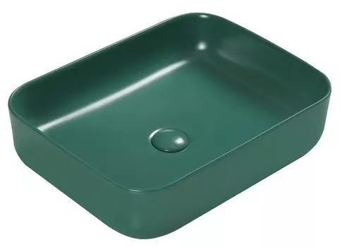 Раковина SantiLine SL-1051G зеленая матовая