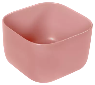 Раковина SantiLine SL-1111MP персиковая матовая