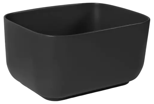 Раковина SantiLine SL-1112MB черная матовая