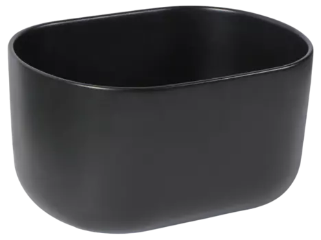 Раковина SantiLine SL-1113MB черная матовая