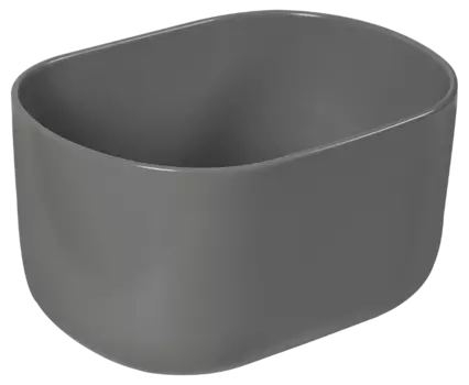 Раковина SantiLine SL-1113MG серая матовая