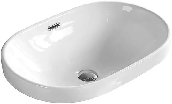 Раковина SantiLine SL-2106 встраиваемая сверху 61х40 см