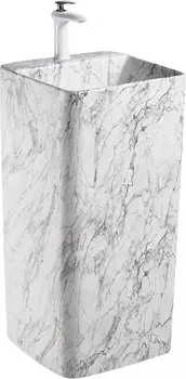 Раковина SantiLine SL-4005MM напольная 42х41х86 под мрамор