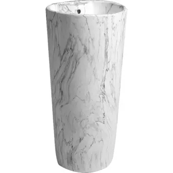 Раковина SantiLine SL-4008 напольная, под мрамор