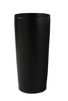 Раковина SantiLine SL-4012MB напольная, черный матовый