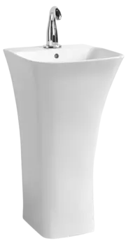 Раковина SantiLine SL-4016 напольная, белая