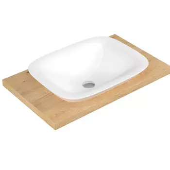 Раковина Serel Hera HR33DXS110H прямоугольная 60x46 см