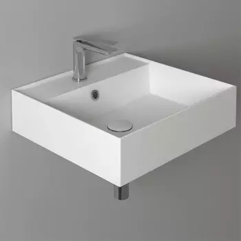 Раковина Simas Agile AG51 bi*1 51х46 с отверстием под смеситель, белая