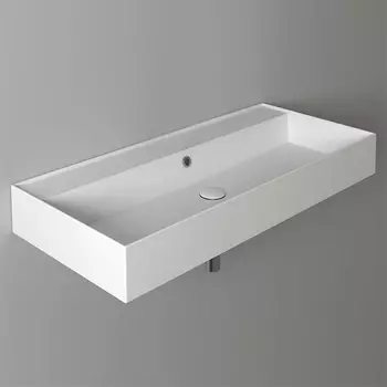 Раковина Simas Agile AG101 bi*0 101х46 без отверстия под смеситель