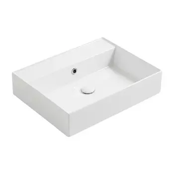 Раковина Simas Agile AG61 bi*0 61х46 без отверстия под смеситель, белая