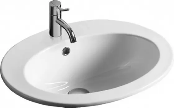 Раковина Simas Desmo S 52bi*1 встраиваемая сверху 53,5x45 см