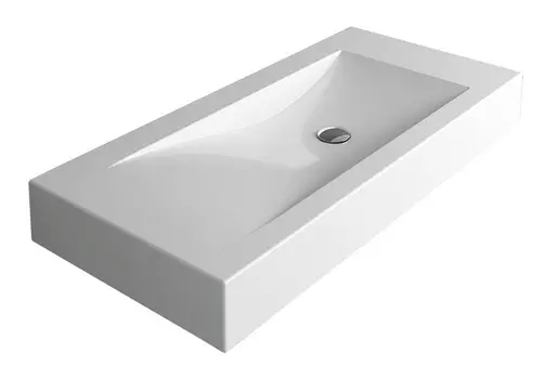 Раковина Simas Frozen FZ 12 100x50 см, без отверстия под смеситель