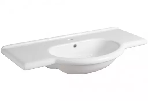 Раковина Simas Lavabi TOP 60 подвесная 105х51 см, с одним отверстием и двумя намеченными