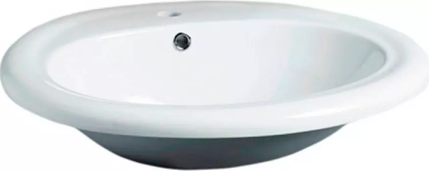 Раковина Simas Monia S 51 bi*1 встраиваемая сверху 63x56 см