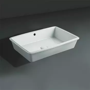 Раковина Simas S 60 bi встраиваемая под столешницу 62х42 см