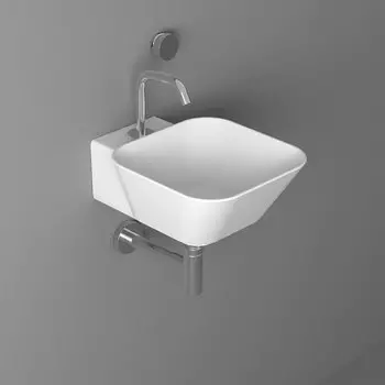 Раковина Simas Wave WA07 bi*1 34х43 квадратная