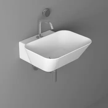 Раковина Simas Wave WA08 bi*1 48х43 прямоугольная