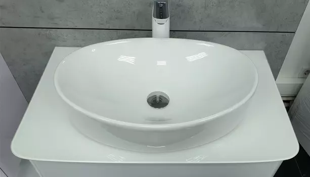 Раковина Velvex 7756C накладная 52х33,5 см