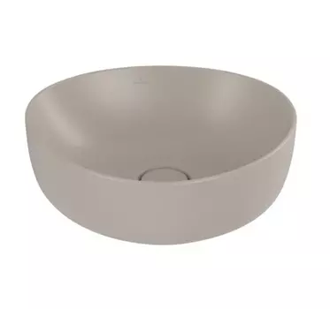 Раковина Villeroy & Boch Antao 4A7240AM 40 Almond CeramicPlus, без перелива
