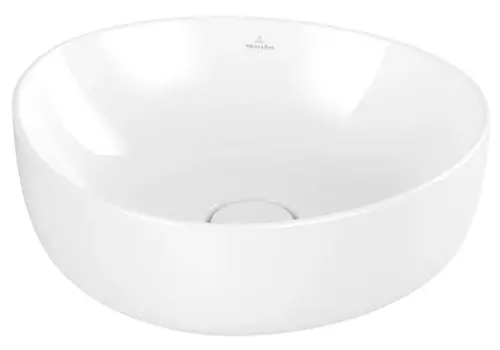 Раковина Villeroy & Boch Antao 4A7240R1 40 альпийский белый CeramicPlus, без перелива