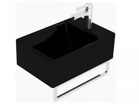 Раковина Villeroy &amp; Boch Memento 533341S0 40 черный глянцевый