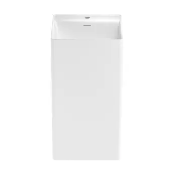 Раковина Wellsee Pure BY Wellsee 230715000 45х45 напольная, отдельностоящая, белый матовый