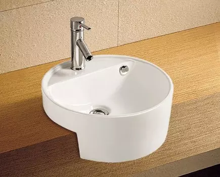 Раковина WeltWasser SK DEILBACH 4003 белая глянец