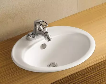 Раковина WeltWasser SK DEILBACH 6002 белая глянец