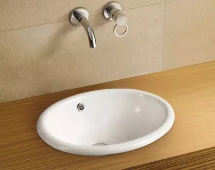 Раковина WeltWasser SK DEILBACH 6016 белая глянец