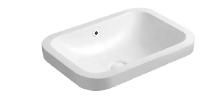 Раковина WeltWasser SK DEILBACH 6035 белая глянец