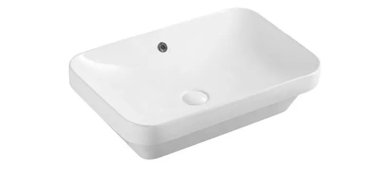 Раковина WeltWasser SK DEILBACH 6051 белая глянец