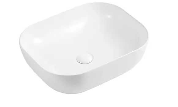 Раковина WeltWasser SK ELBACH 2143 накладная 49х39,5 см, белая глянец