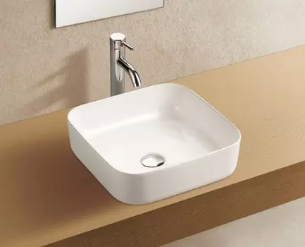 Раковина WeltWasser SK ELBACH 2196 белая глянец