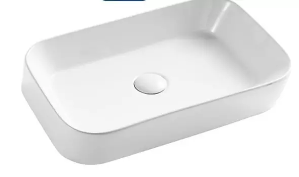 Раковина WeltWasser SK ELBACH 2243 белая глянец