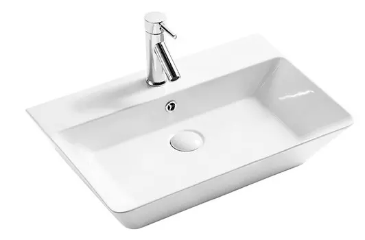 Раковина WeltWasser SK ELBACH 2253 белая глянец