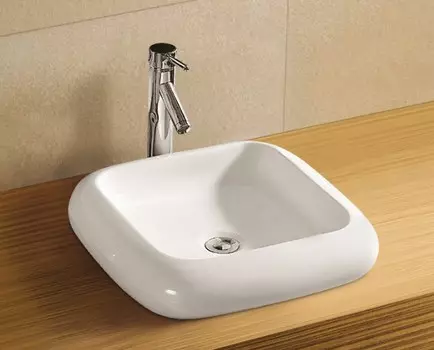 Раковина WeltWasser SK ELBACH 3061 белая глянец